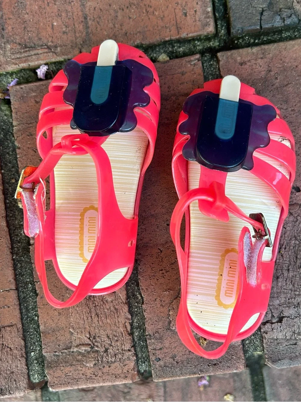 Mini Melissa Aranha Popsicle sandals